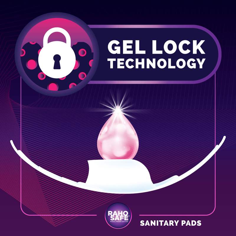 Sanitary Pads - Regular 240mm (Pack of 40) - Raho Safe