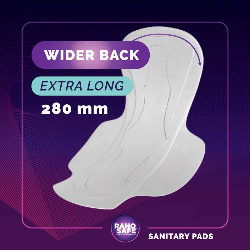 Sanitary Pads - Regular 240mm (Pack of 40) - Raho Safe